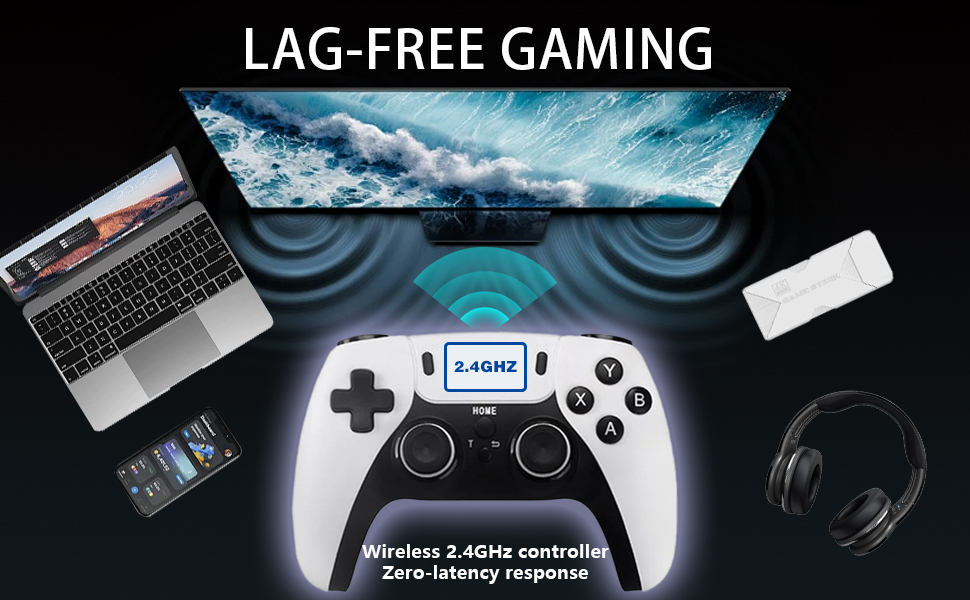 Dual 2.4G Wireless Controllers